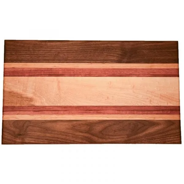 Cutting/Serving Board - Walnut, Cherry, Purple Heart, Maple