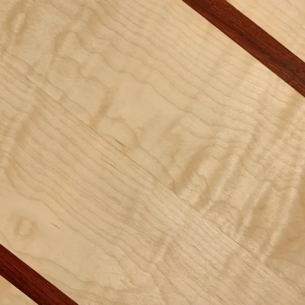 Cutting/Serving Board - Maple & Padauk - Image 2